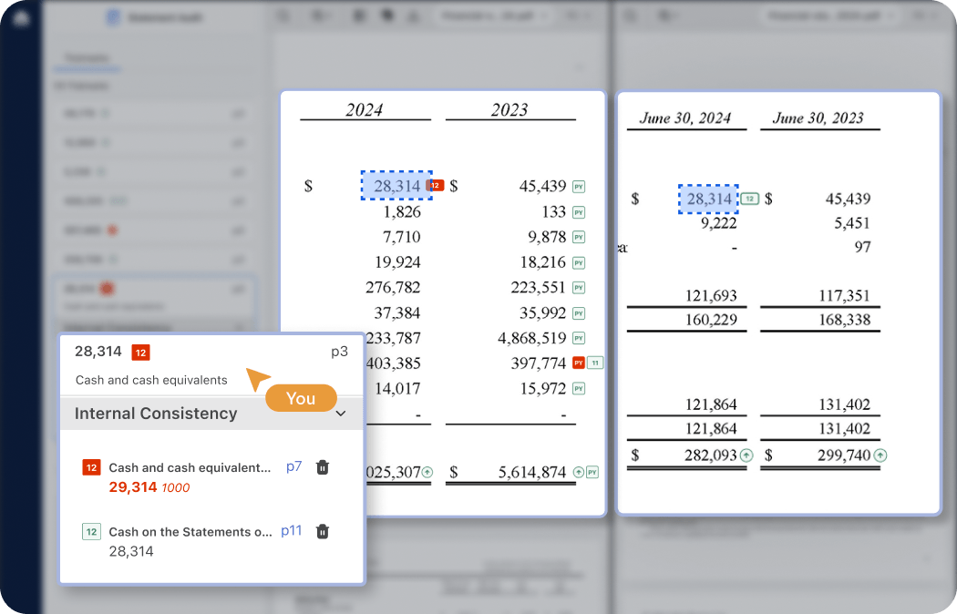 Financial Statement Tie Out Automation | Suralink